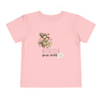 Toddler Tee — "Blessed to Be Your Child" Cute Hugging Bear Kids Shirt