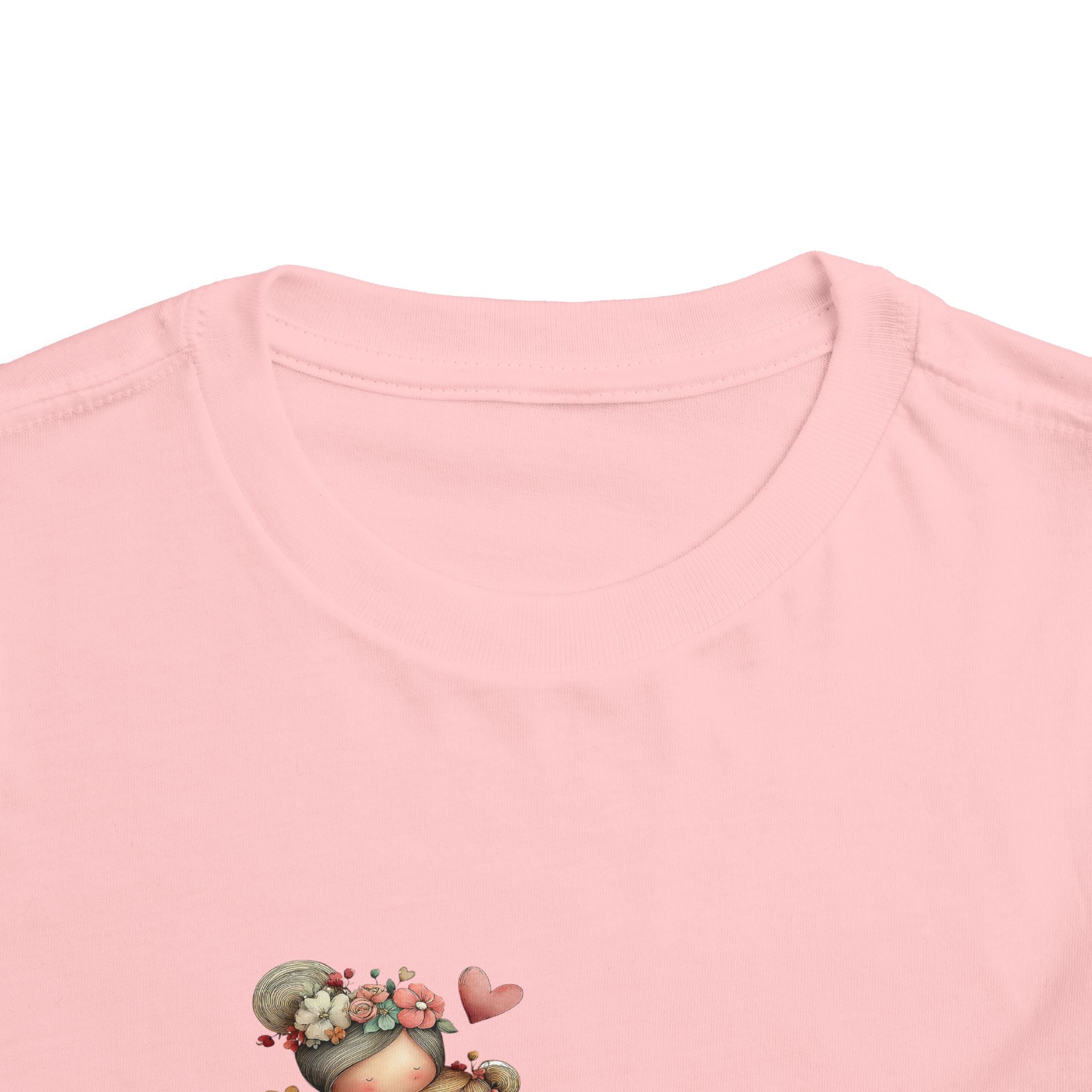 Toddler Tee — "Blessed to Be Your Child" Cute Hugging Bear Kids Shirt