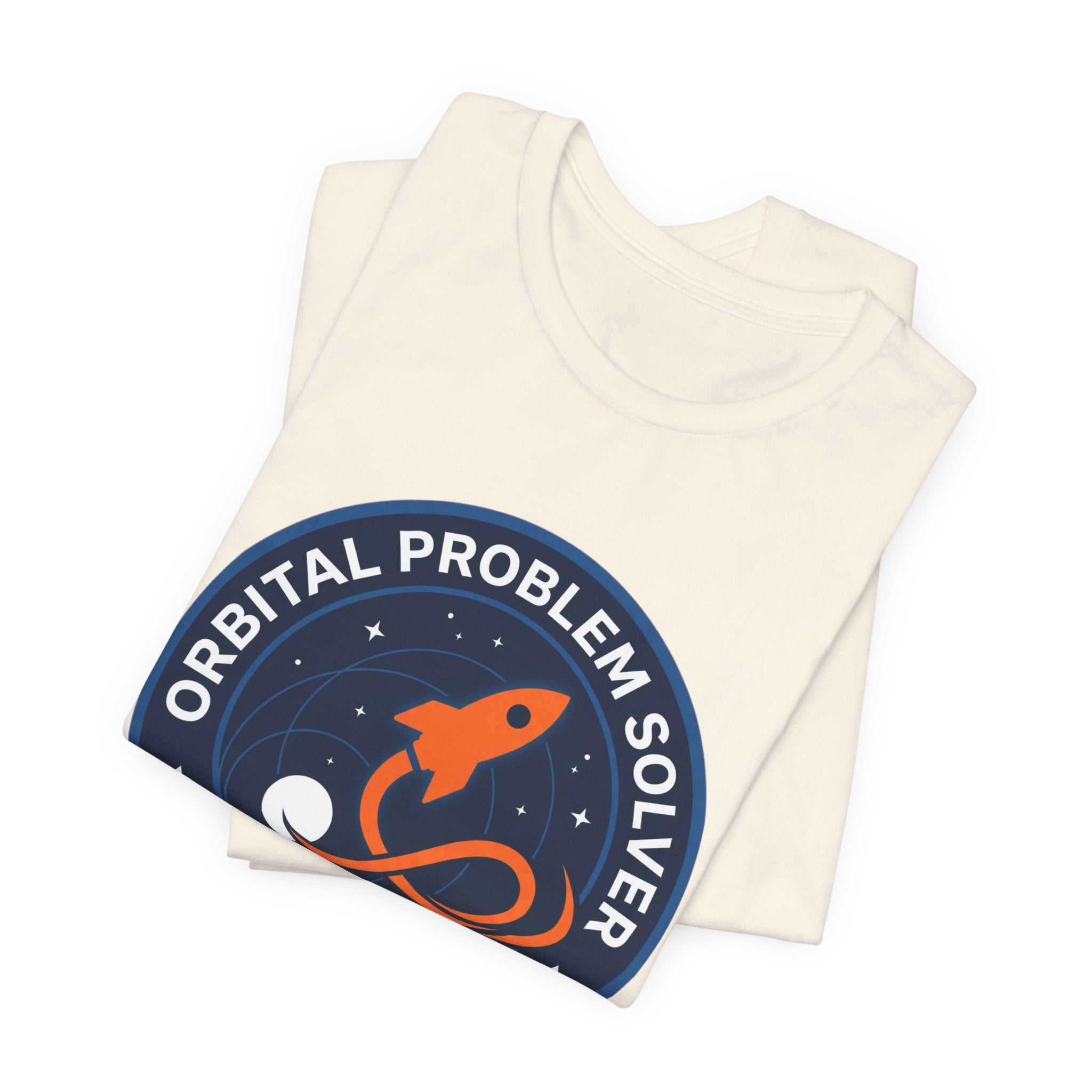Orbital Problem Solver Mission Patch Tee For Space Fans