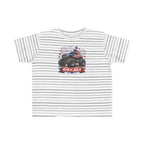 4th of July Monster Truck Toddler Tee — Patriotic Fireworks Kids Shirt