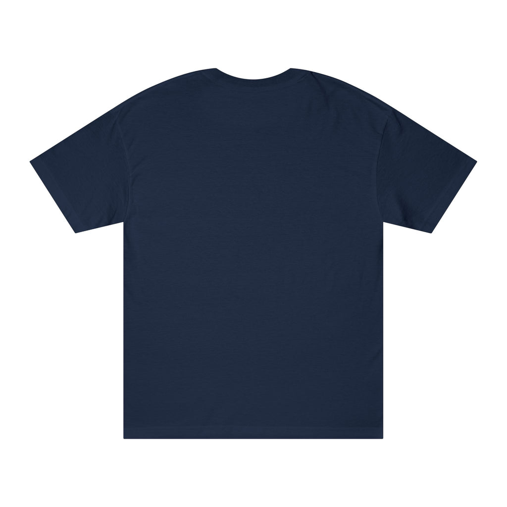 Mens Jesus Space Logo Original Art Tee — Retro Sci‑Fi Christian Graphic T‑Shirt
