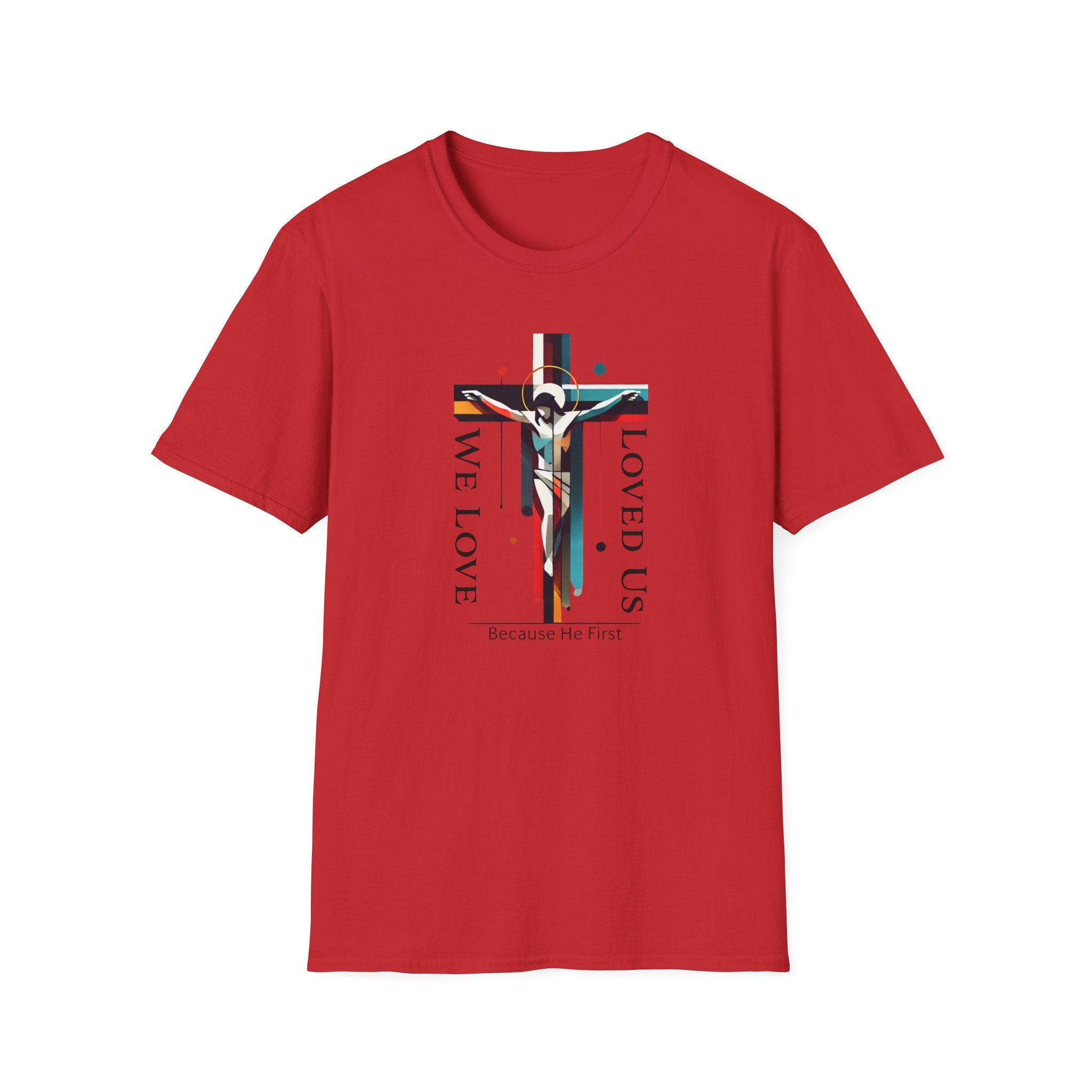 Unisex Regular & Plus Size Custom Modern Art Cross T-Shirt