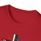 Unisex Regular & Plus Size Custom Modern Art Cross T-Shirt