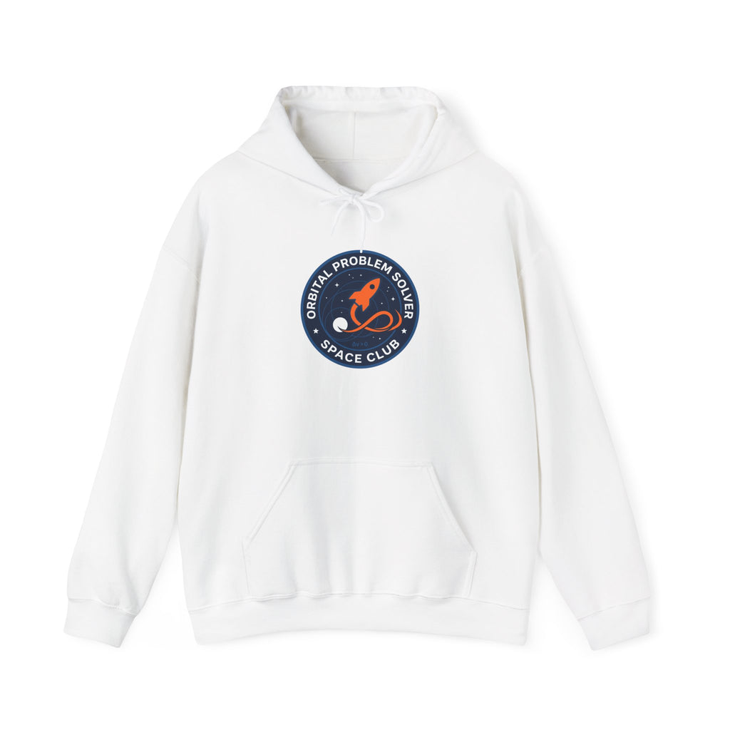 Orbital Problem Solver Mission Patch Hoodie Space Astronaut Design