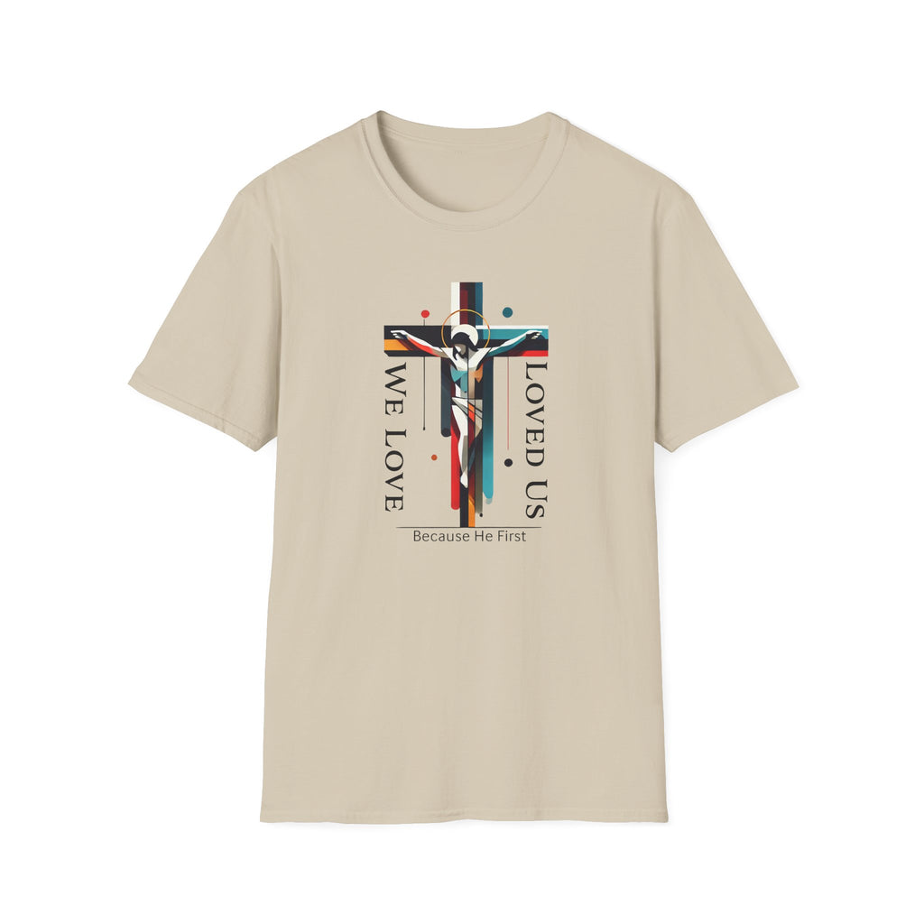 Unisex Regular & Plus Size Custom Modern Art Cross T-Shirt