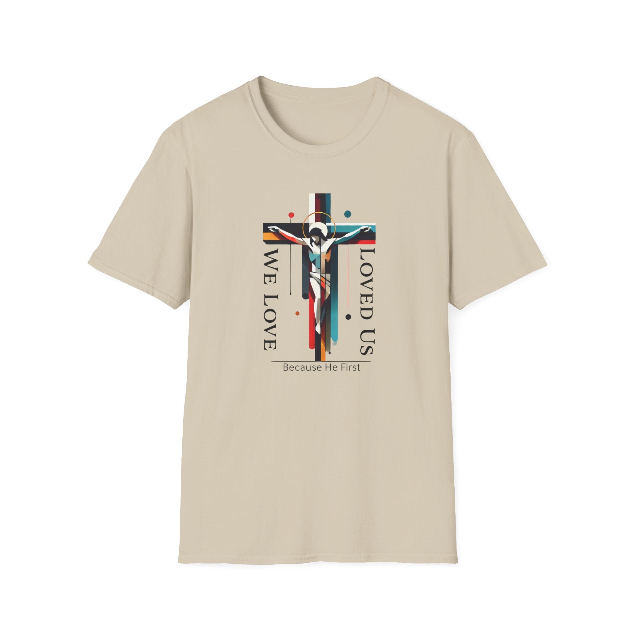 Unisex Regular & Plus Size Custom Modern Art Cross T-Shirt