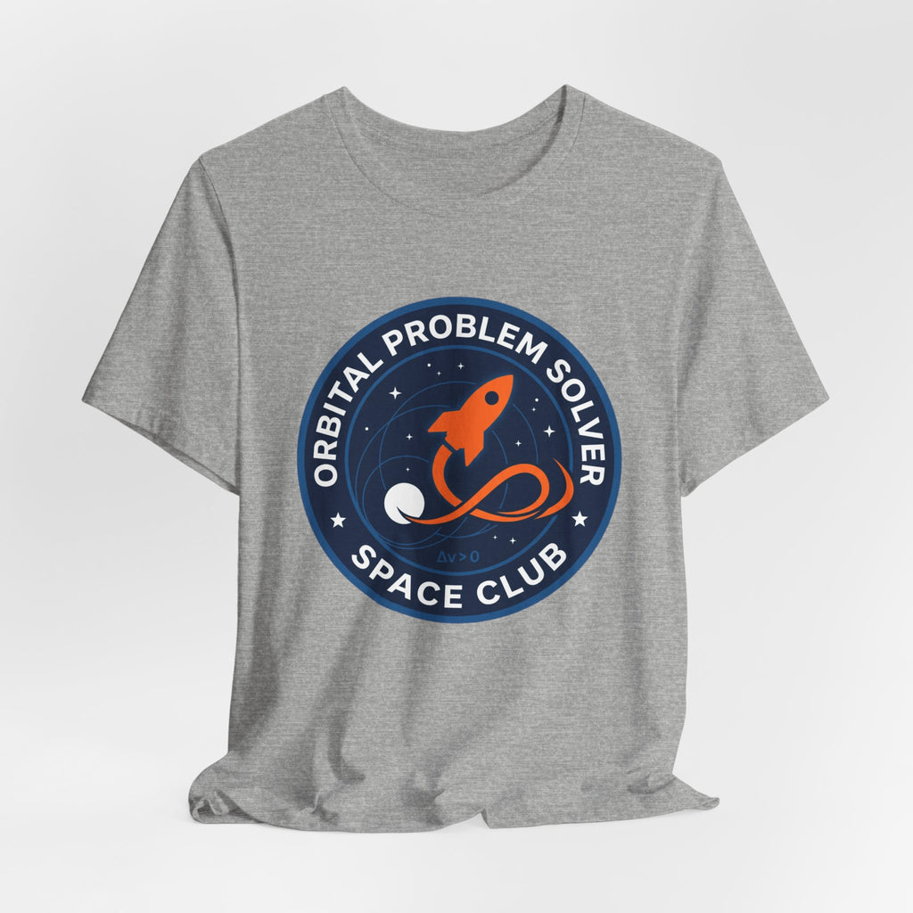 Orbital Problem Solver Mission Patch Tee For Space Fans
