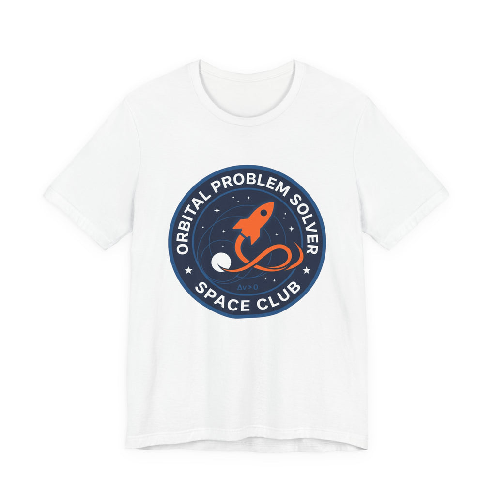 Orbital Problem Solver Mission Patch Tee For Space Fans