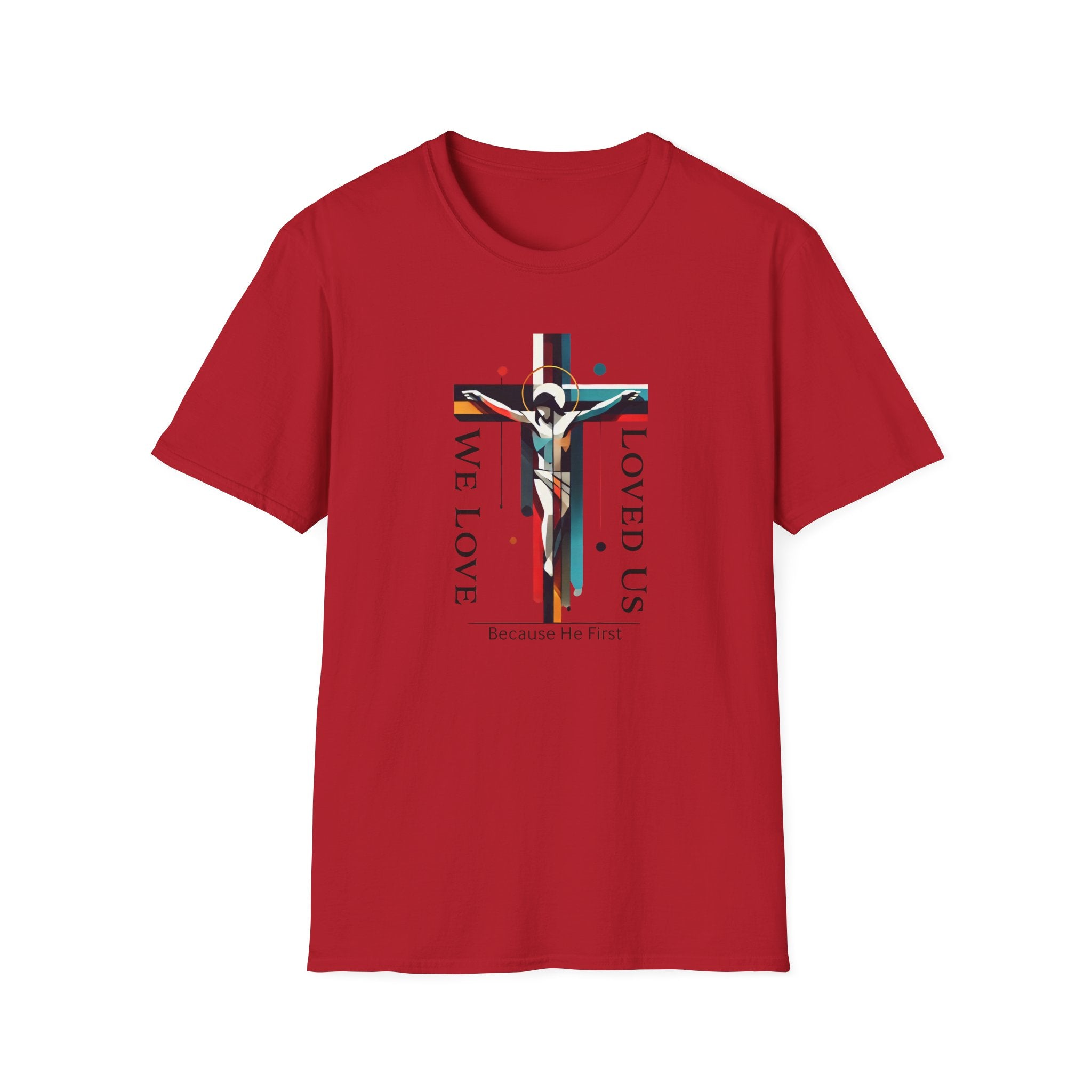 Unisex Regular & Plus Size Custom Modern Art Cross T-Shirt