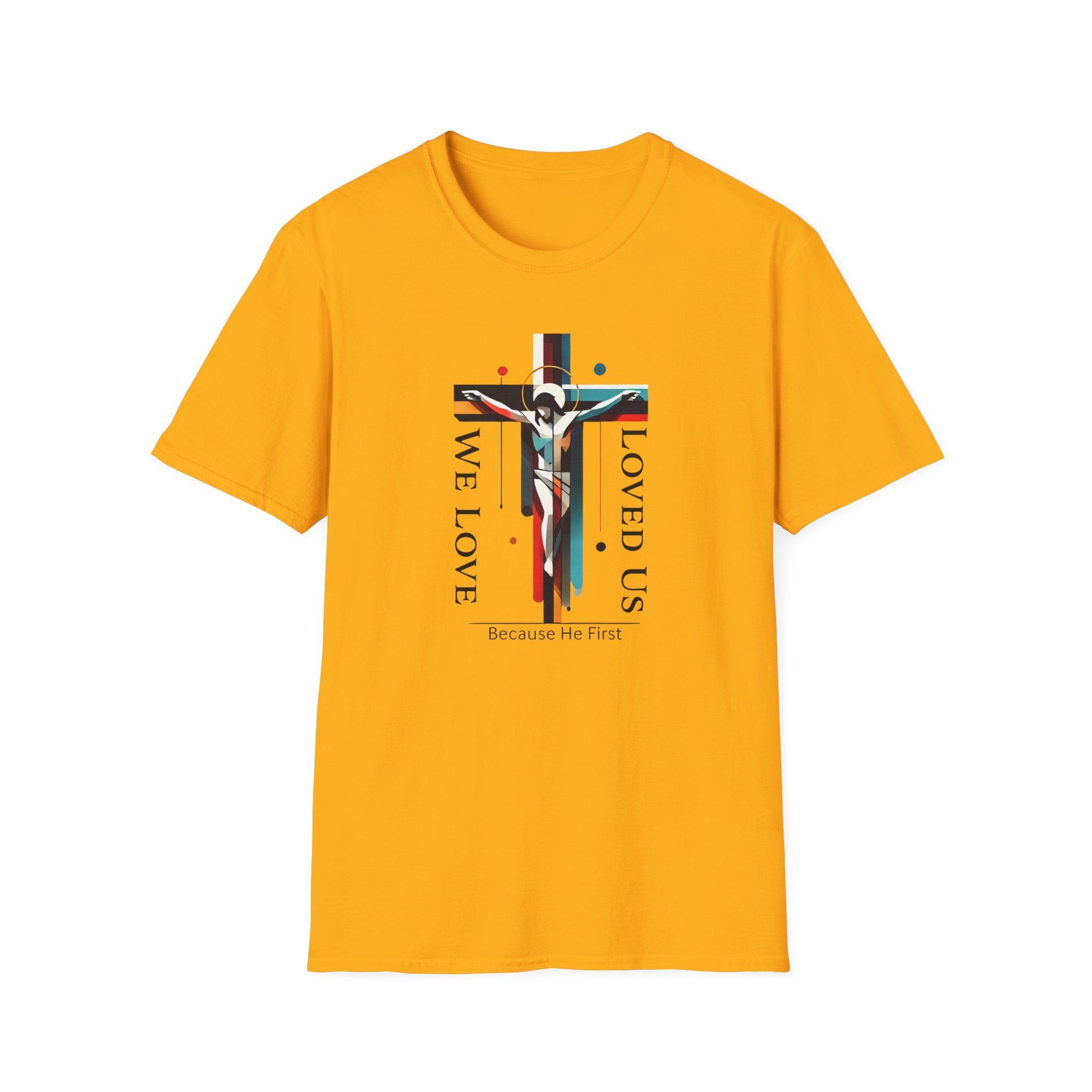 Unisex Regular & Plus Size Custom Modern Art Cross T-Shirt