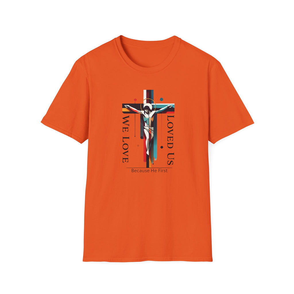 Unisex Regular & Plus Size Custom Modern Art Cross T-Shirt