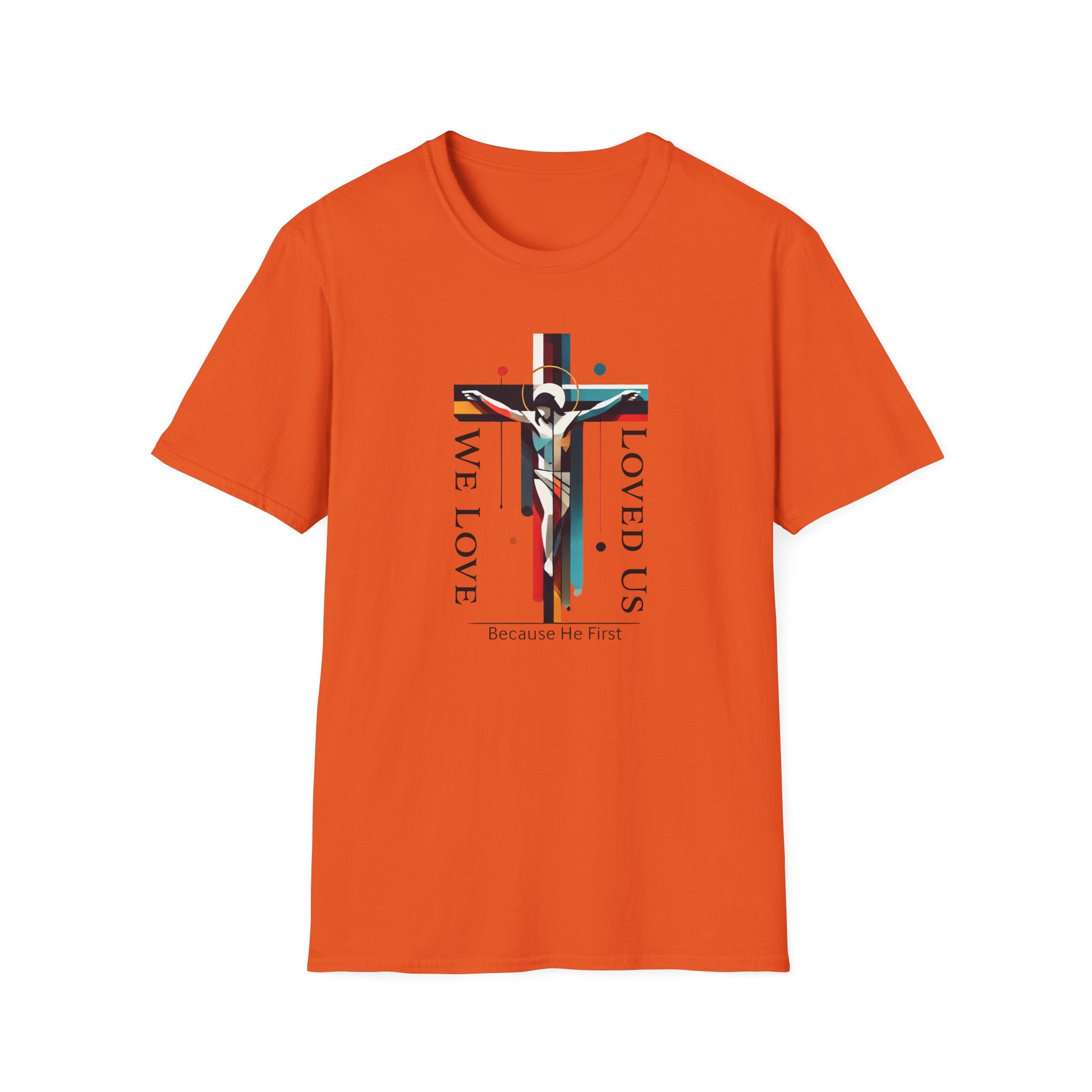 Unisex Regular & Plus Size Custom Modern Art Cross T-Shirt