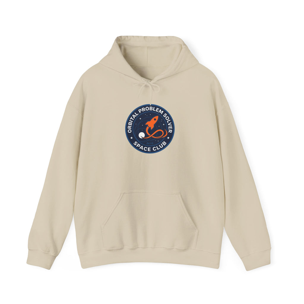 Orbital Problem Solver Mission Patch Hoodie Space Astronaut Design