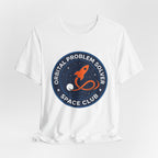 Orbital Problem Solver Mission Patch Tee For Space Fans