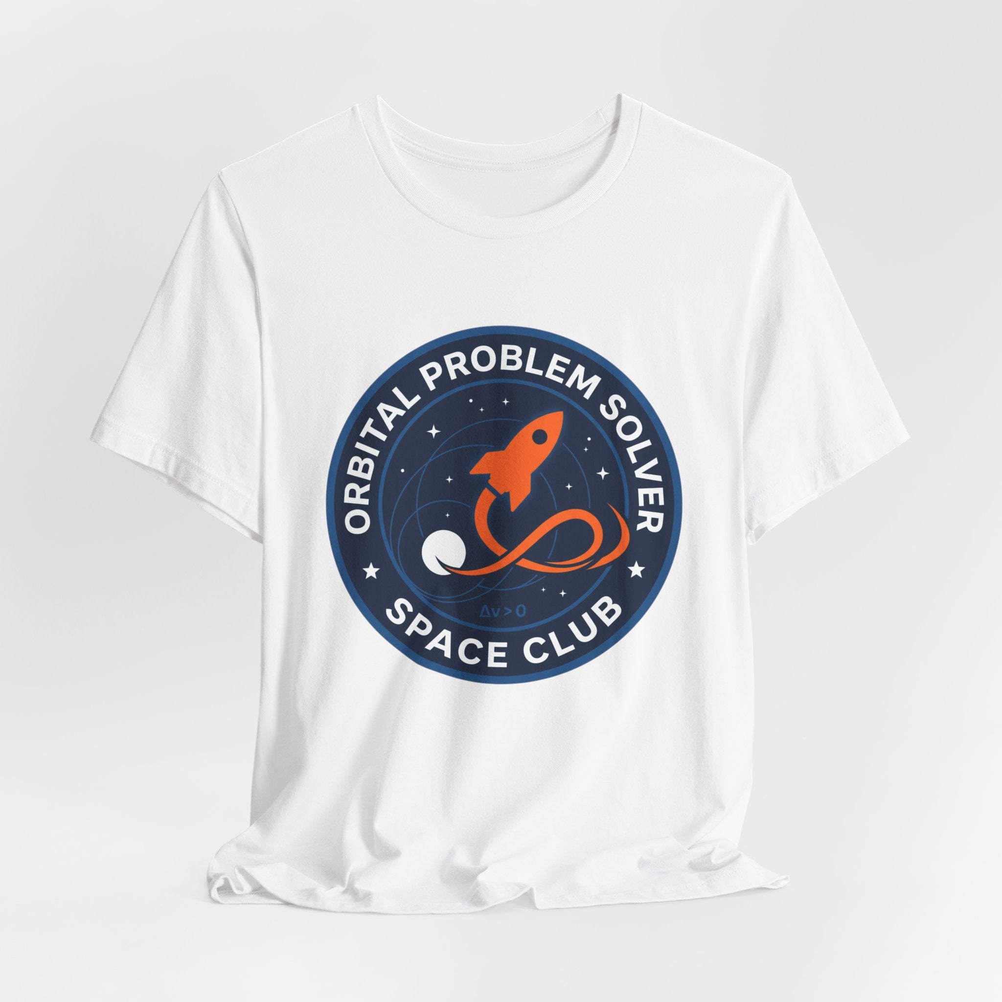 Orbital Problem Solver Mission Patch Tee For Space Fans