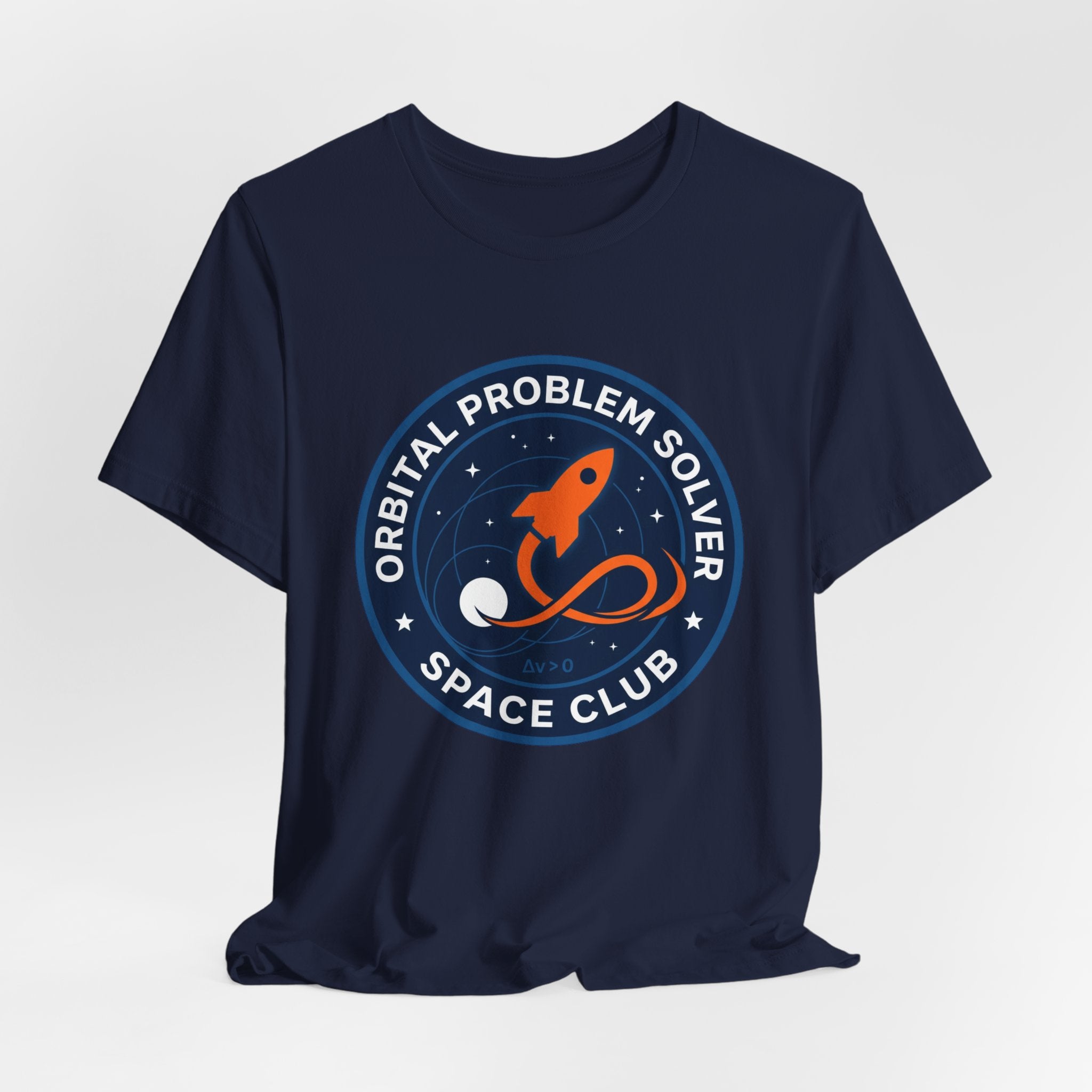 Orbital Problem Solver Mission Patch Tee For Space Fans