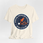 Orbital Problem Solver Mission Patch Tee For Space Fans