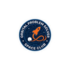 Orbital Problem Solver Sticker Space Club Rocket Mission Patch For Stem Fans