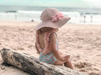 Infant Baby Girls Watermelon Swimsuit One-piece Floral Swimwear Swimming