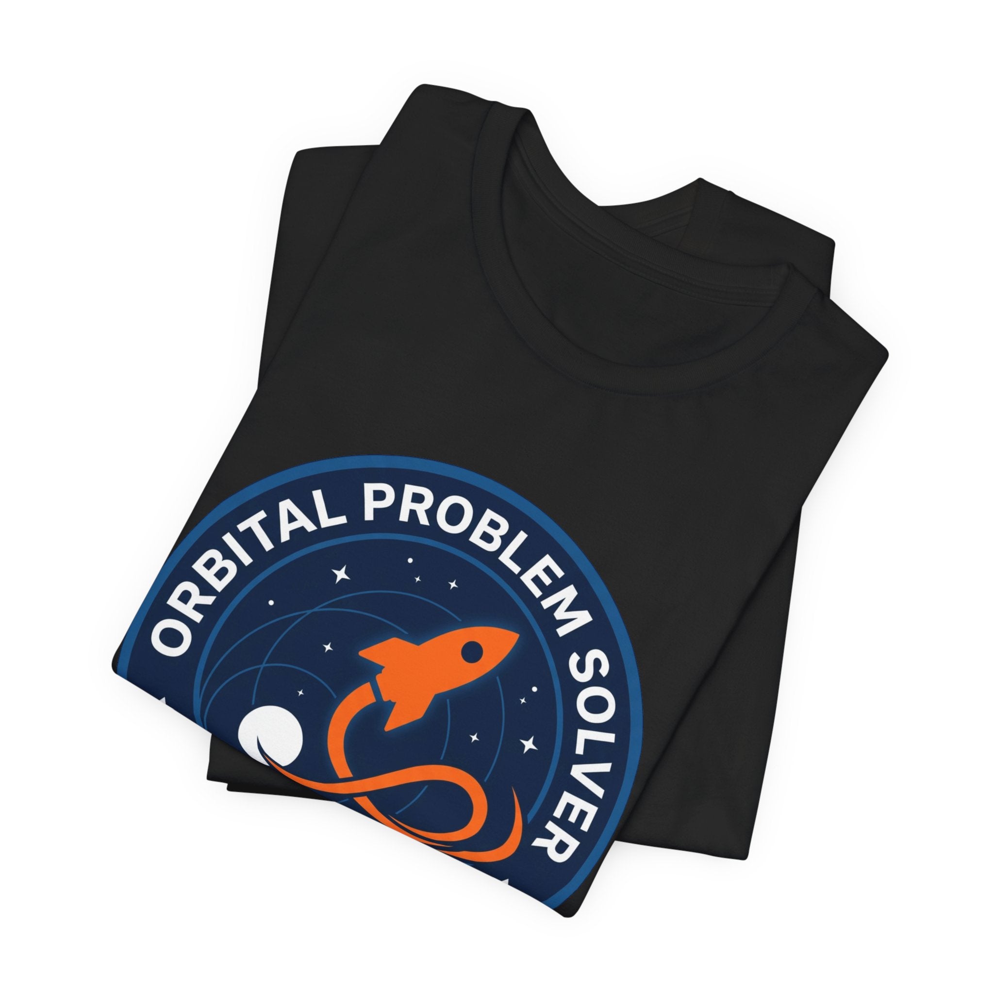 Orbital Problem Solver Mission Patch Tee For Space Fans