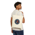 Cotton Tote Bag With Orbital Problem Solver Mission Patch For Space Club