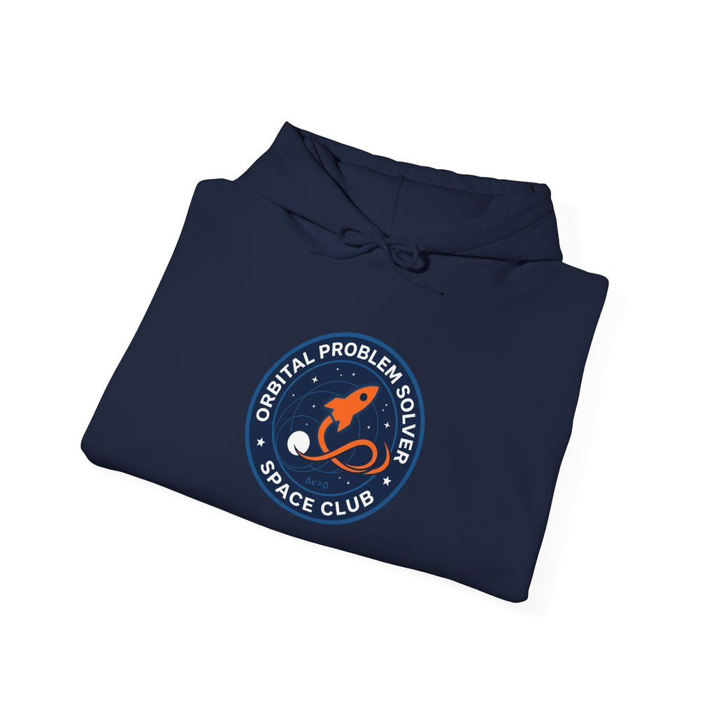 Orbital Problem Solver Mission Patch Hoodie Space Astronaut Design