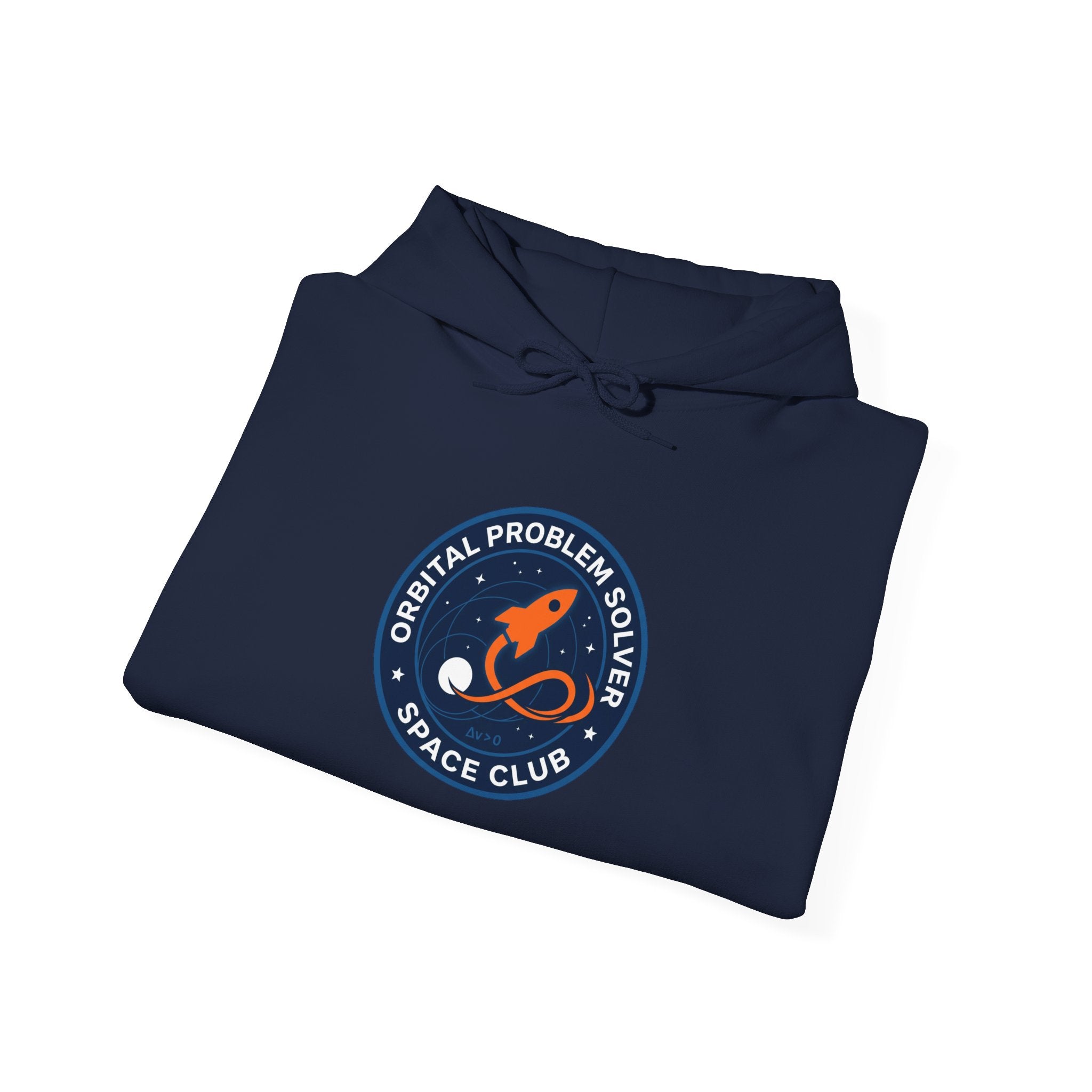 Orbital Problem Solver Mission Patch Hoodie Space Astronaut Design