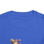 Toddler Tee — "Blessed to Be Your Child" Cute Hugging Bear Kids Shirt
