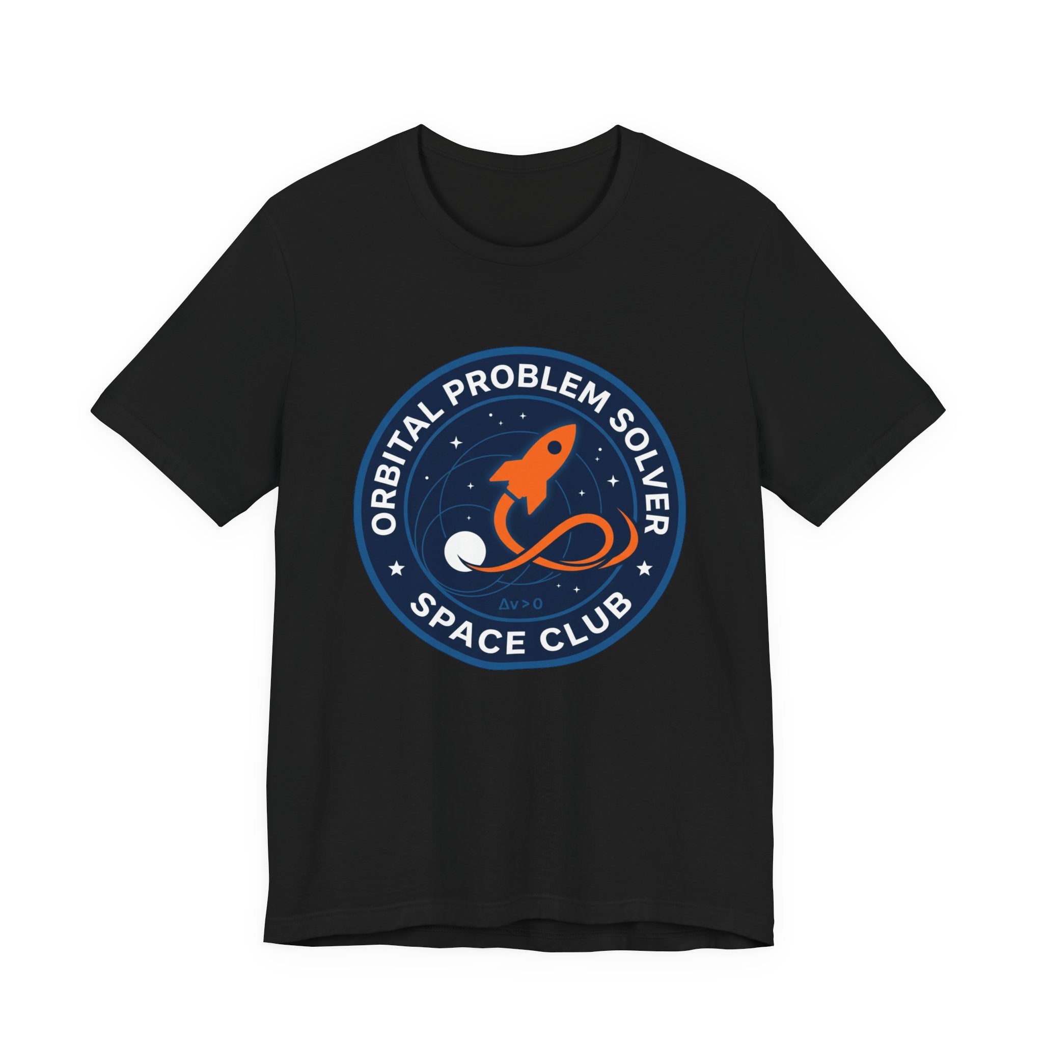 Orbital Problem Solver Mission Patch Tee For Space Fans