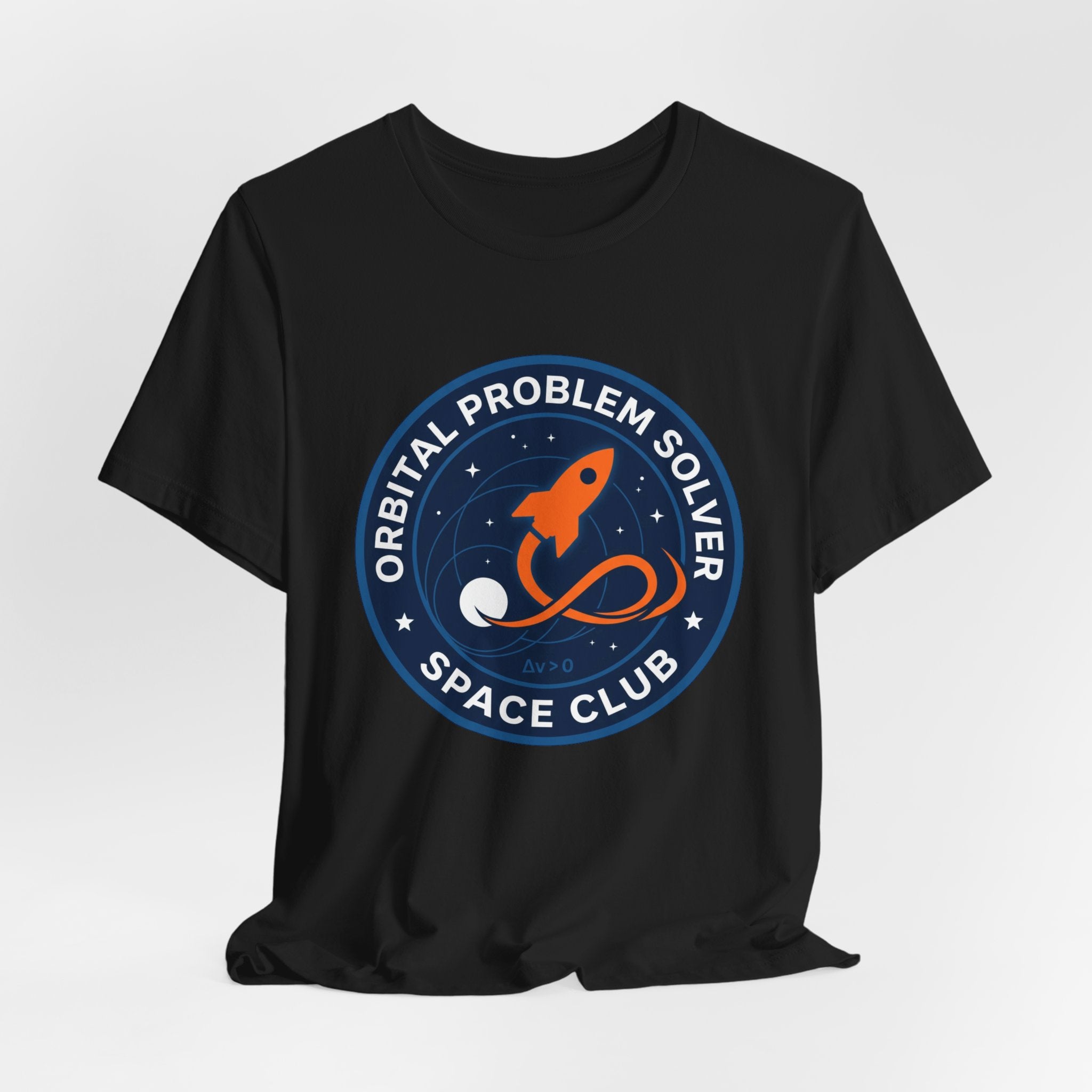 Orbital Problem Solver Mission Patch Tee For Space Fans