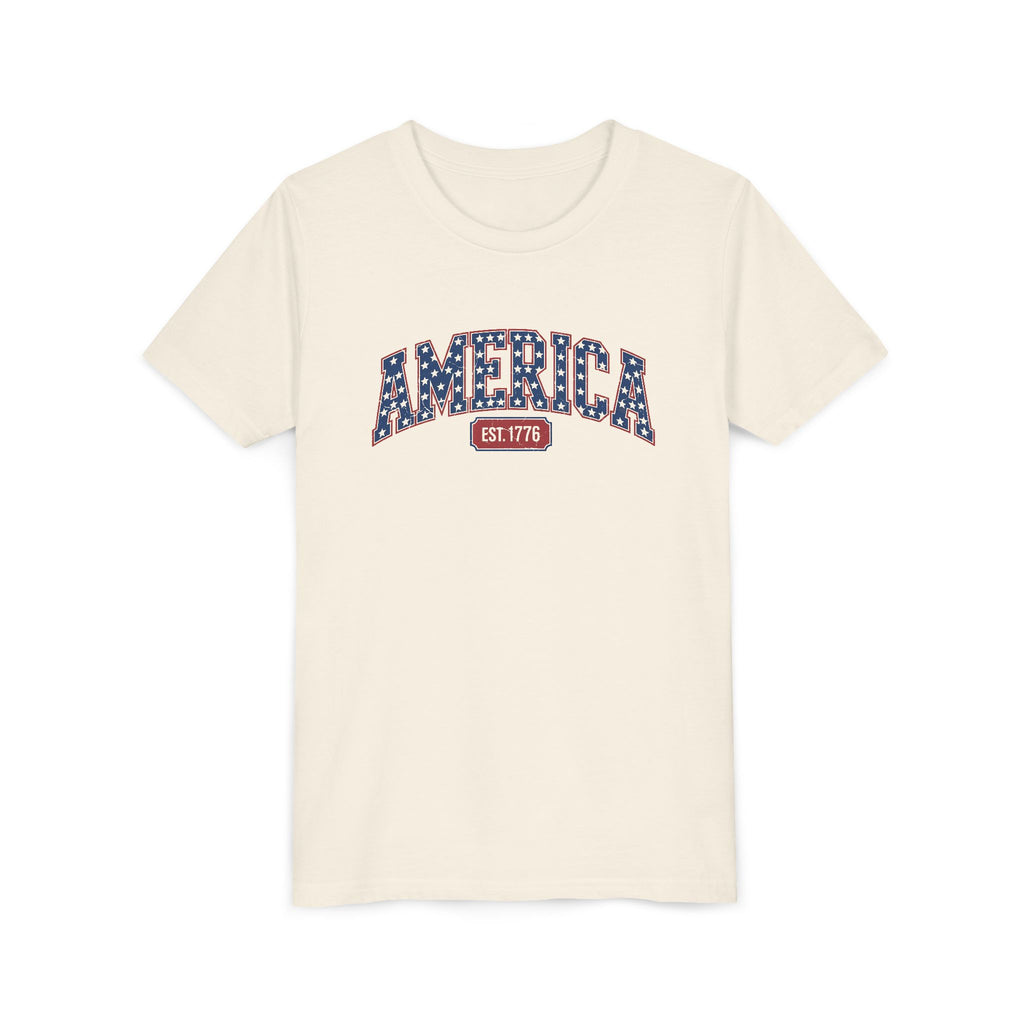 Kids "AMERICA EST.1776" Patriotic Tee