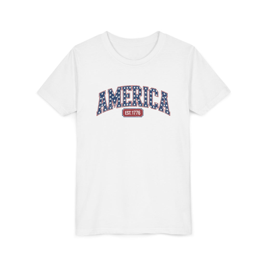 Kids "AMERICA EST.1776" Patriotic Tee