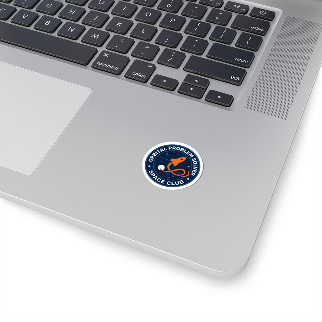 Orbital Problem Solver Sticker Space Club Rocket Mission Patch For Stem Fans