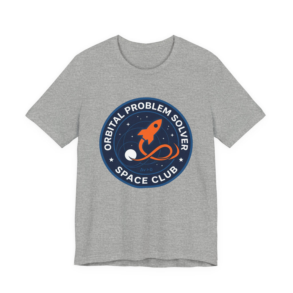Orbital Problem Solver Mission Patch Tee For Space Fans