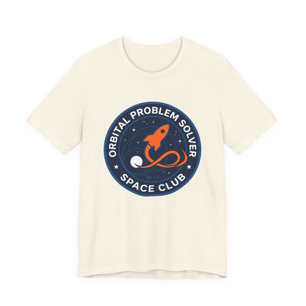 Orbital Problem Solver Mission Patch Tee For Space Fans