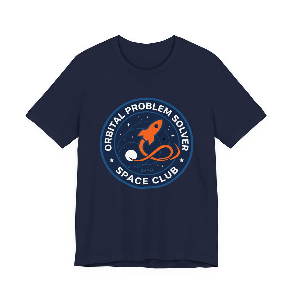Orbital Problem Solver Mission Patch Tee For Space Fans