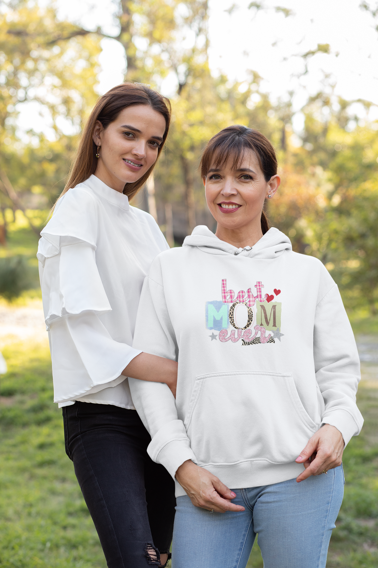 Best Mom Ever Heavy Blend Hooded Sweatshirt